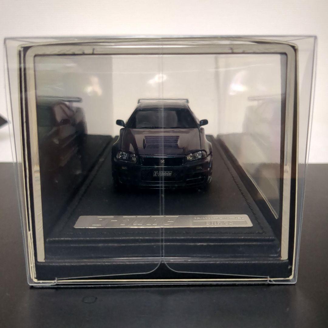 【保護ケースつき】ニスモ R34 GT-R Z-tune ミッドナイトパープル