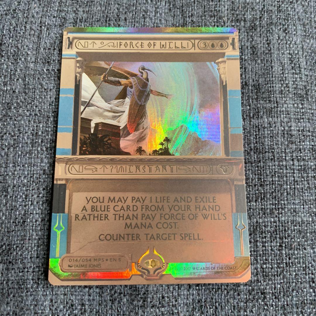 MTG 【意志の力 2枚セット】マスターピース MPS FOIL 英語 Foil