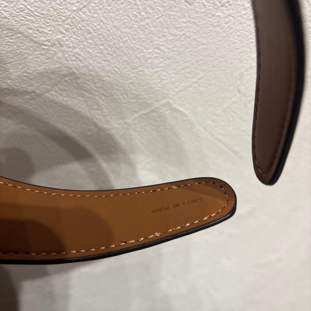 CELINE　カチューシャ　カーフスキン&キャンバス