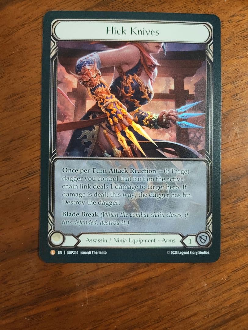 Flic knives rf 拡張　FOIL　fab