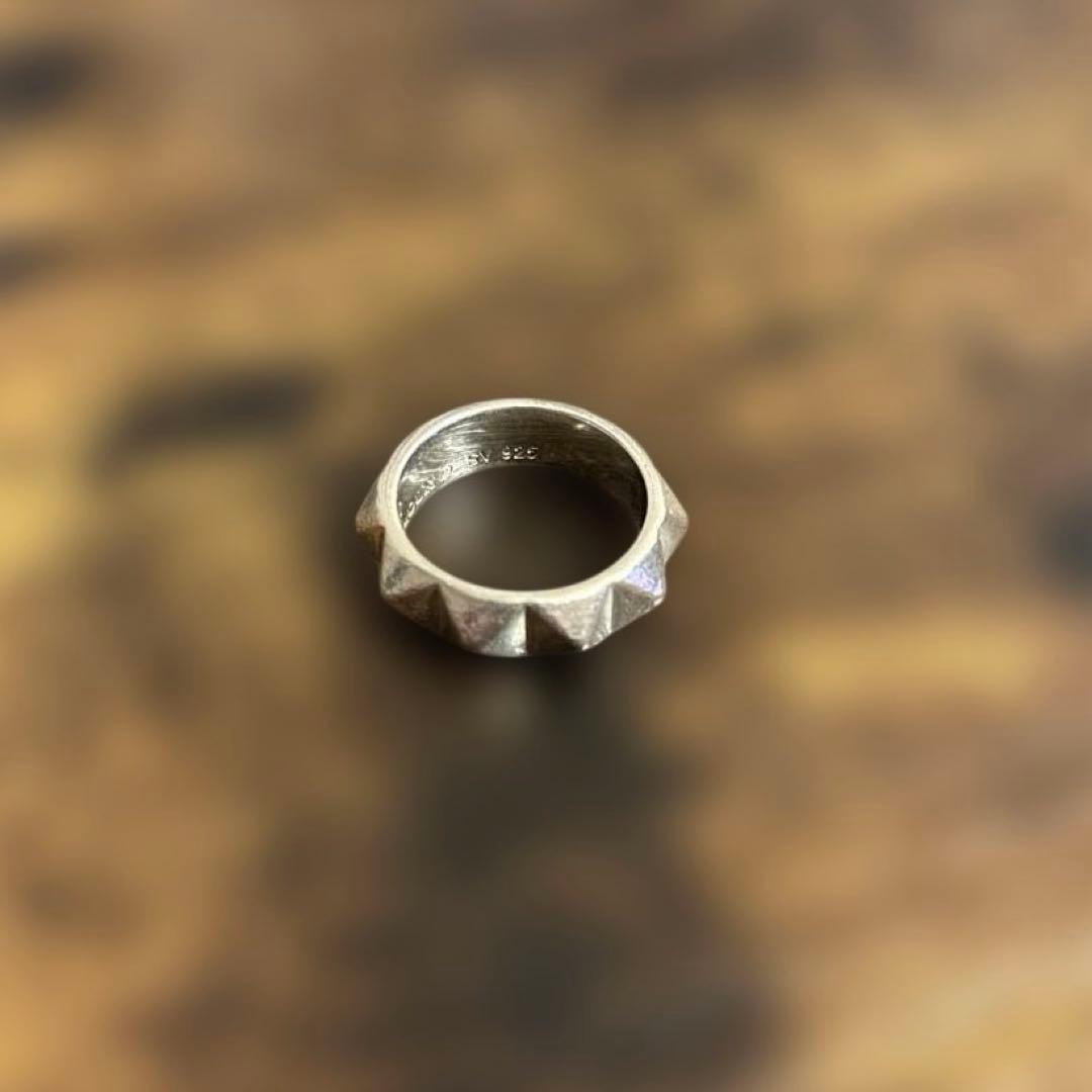 ヒステリックグラマー スタッズリング 19号 SV925 シルバー