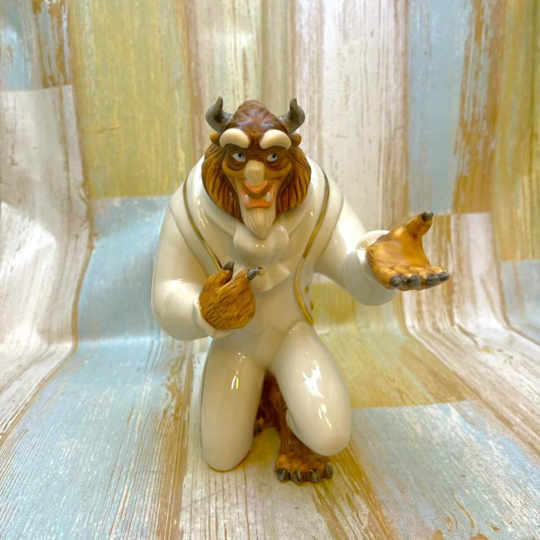 新品 レア★美女と野獣 ビースト レノックス LENOX 陶器製 フィギュア