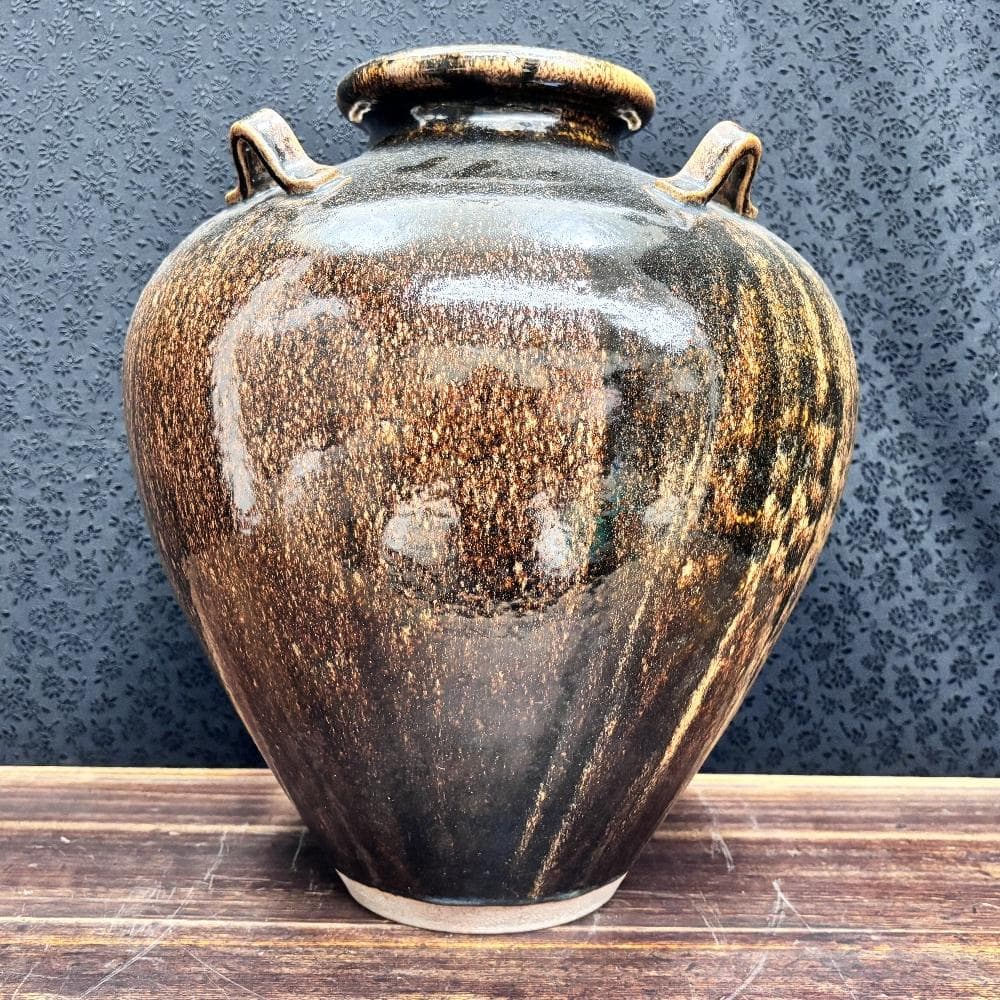 東南アジア タイ 四耳壺 大壺 高さ39cm - メルカリ