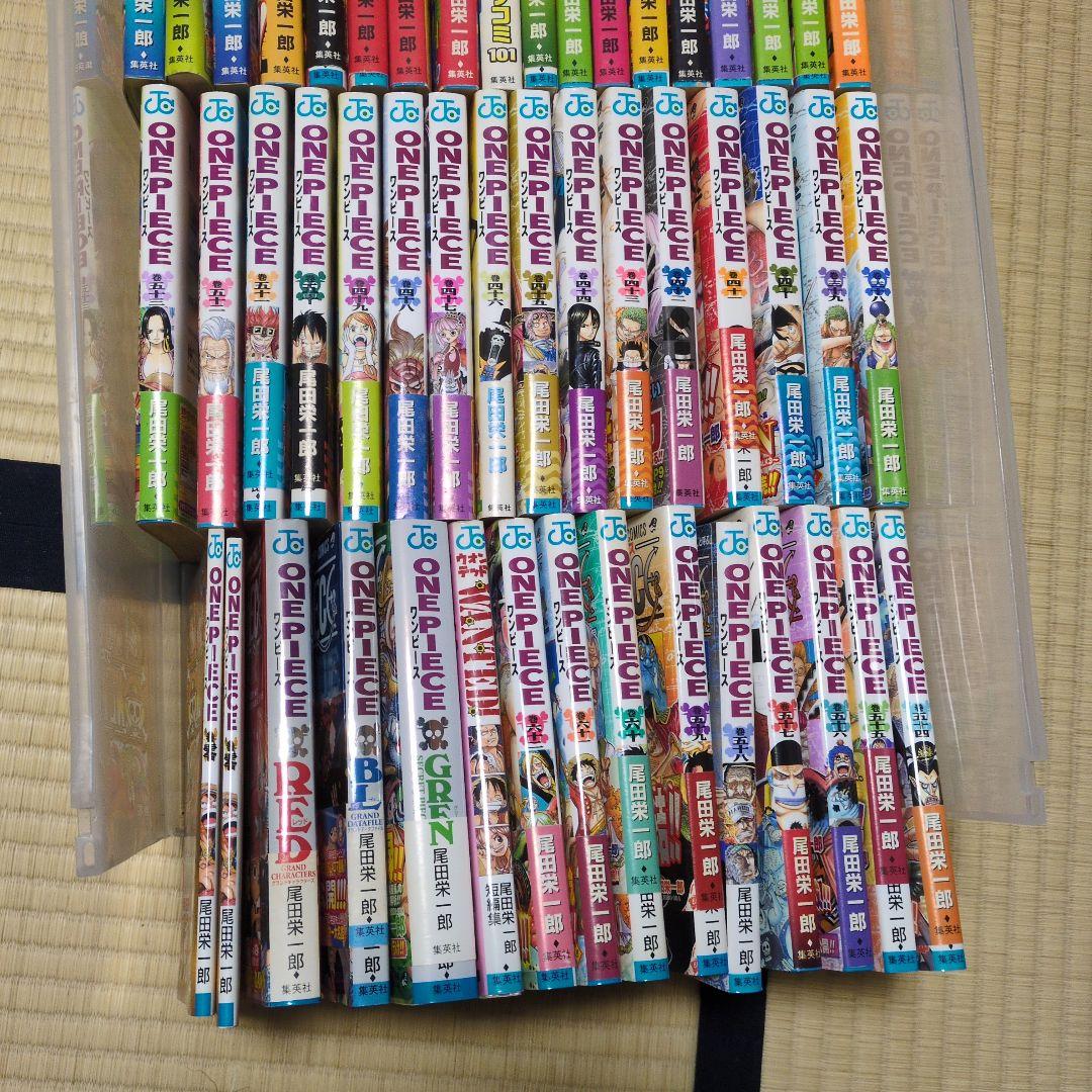 ONE PIECE ワンピース1〜62巻セット+おまけ　　1～3以外は全巻初版