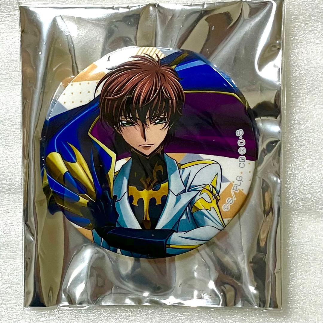 コードギアス 反逆のルルーシュ 枢木スザク 缶バッジ ゴッズ JAPAN