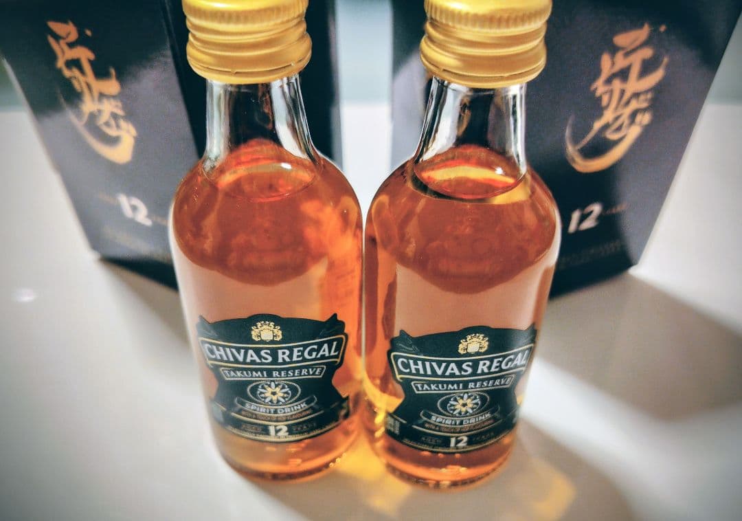 未開封♥シーバスリーガル匠リザーブ ミニボトル 50ml 2本セット