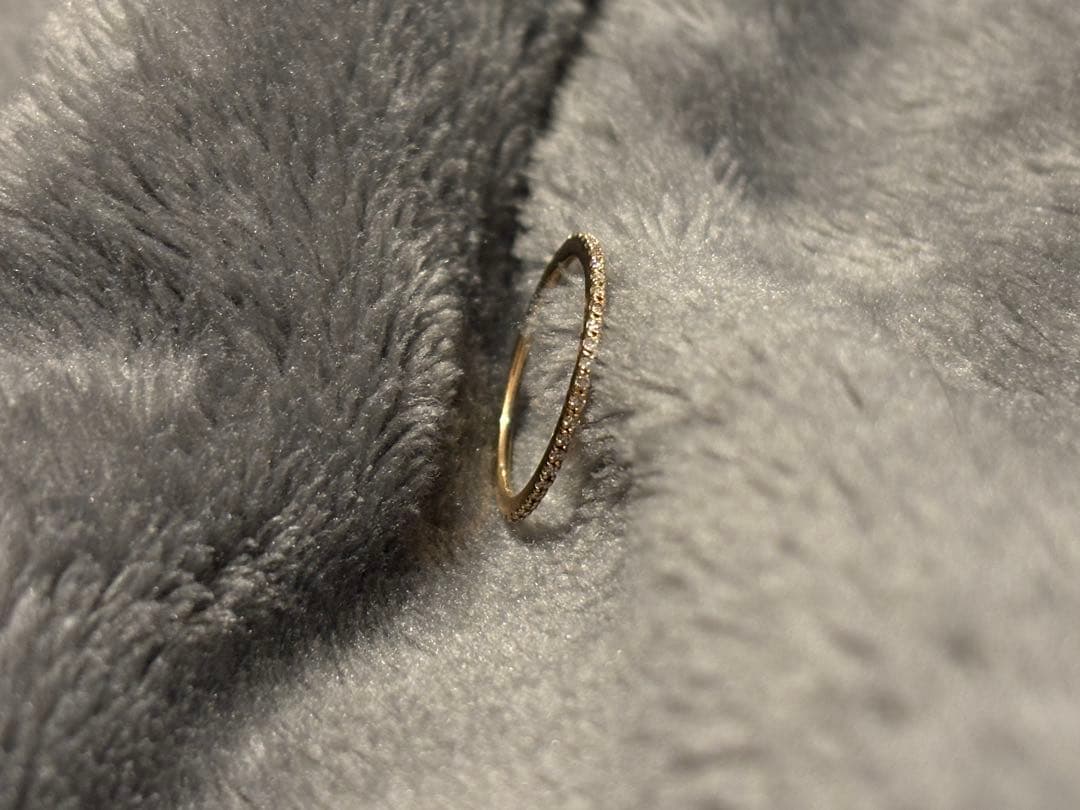 ブランイリス K10 極細エタニティリング 9号