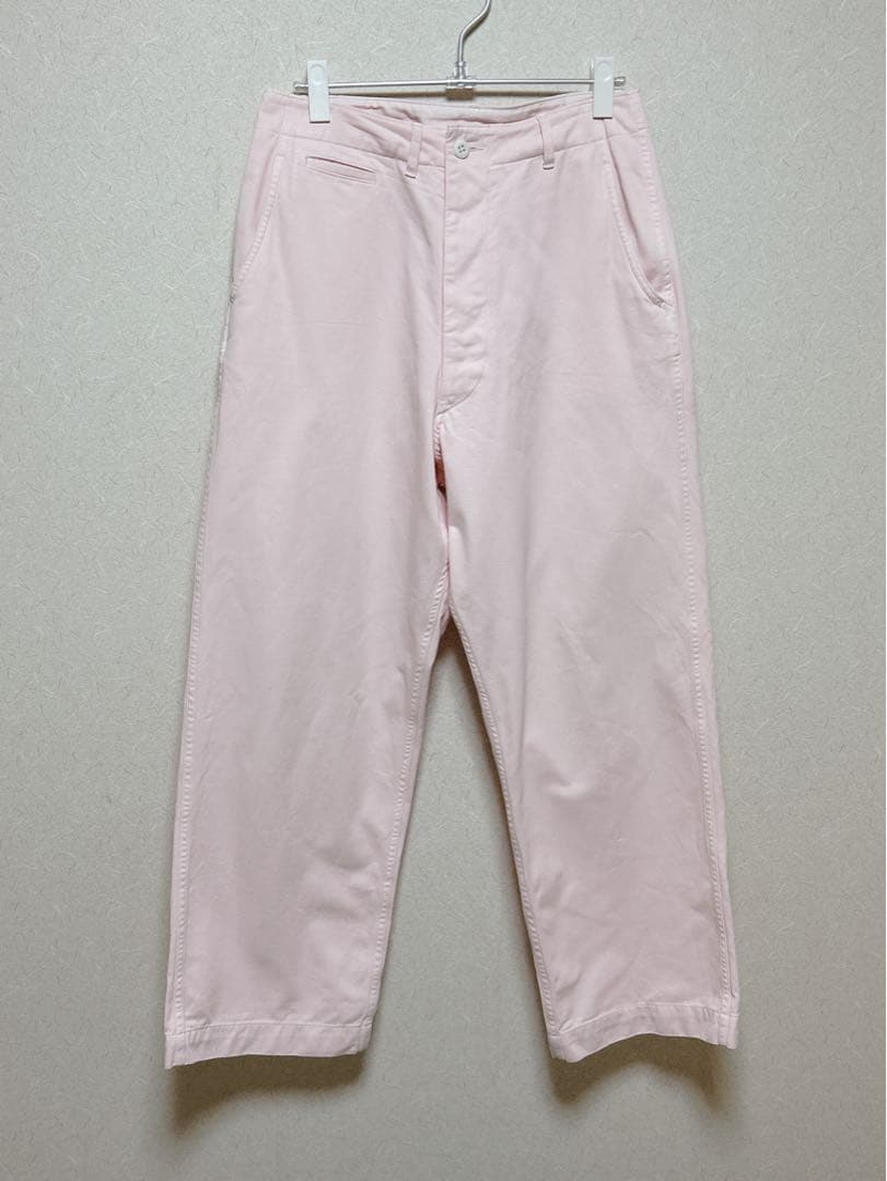 Spick&SpanスピックアンドスパンHiguchi×Sチノワイドパンツピンク