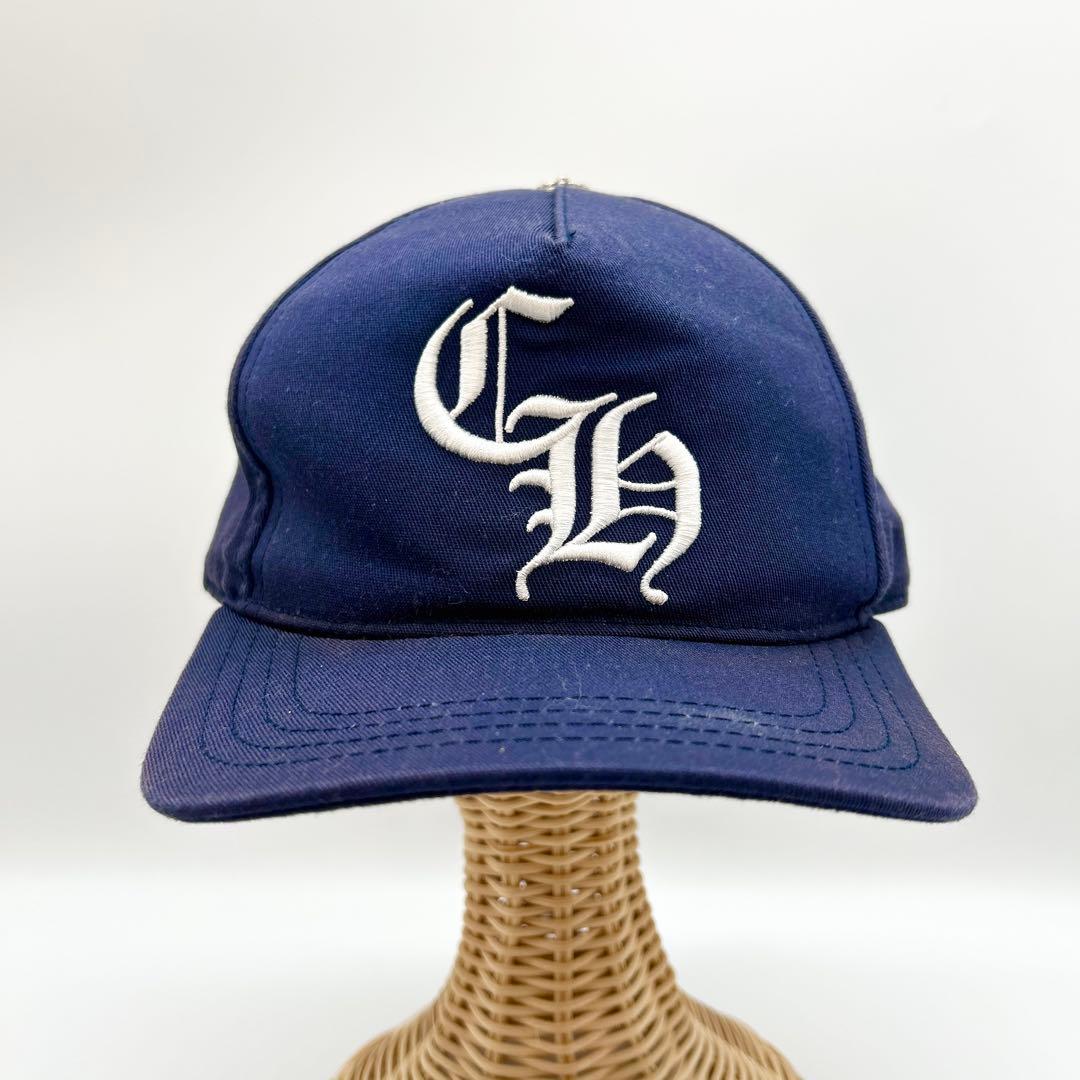 ぶ*Z様 クロムハーツ ベースボールキャップ ネイビー CHROME HEART