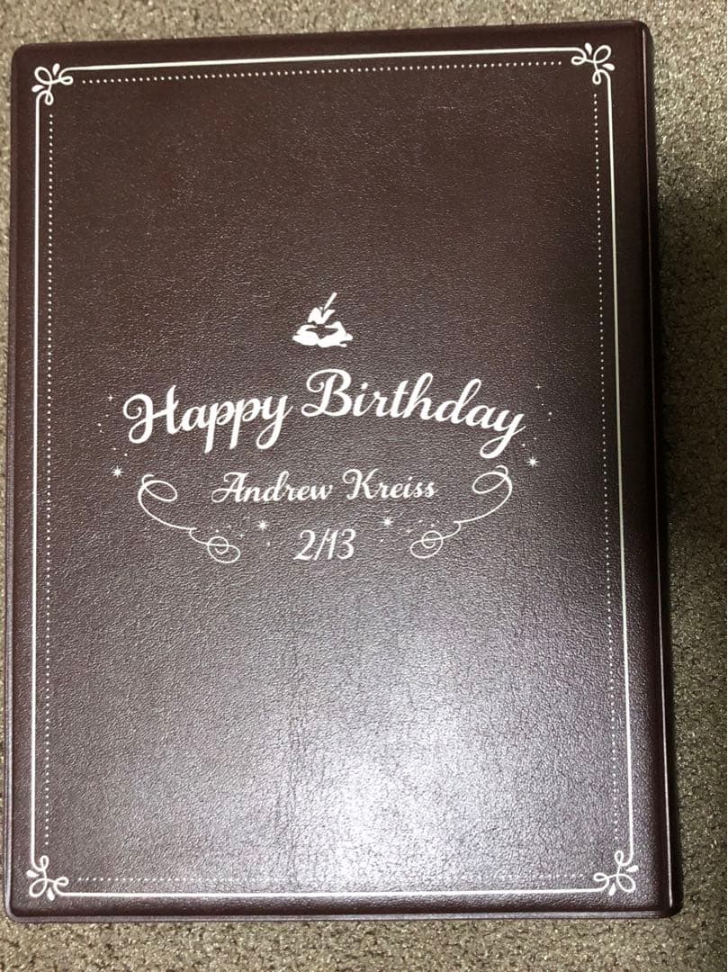 第5人格 第五人格 受注生産 墓守 バースデーグッズ アンドルー・クレス