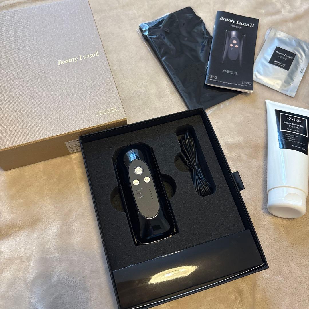美品】ADJUVANT 美顔器ビューティールッソⅡ アジュバンEMS