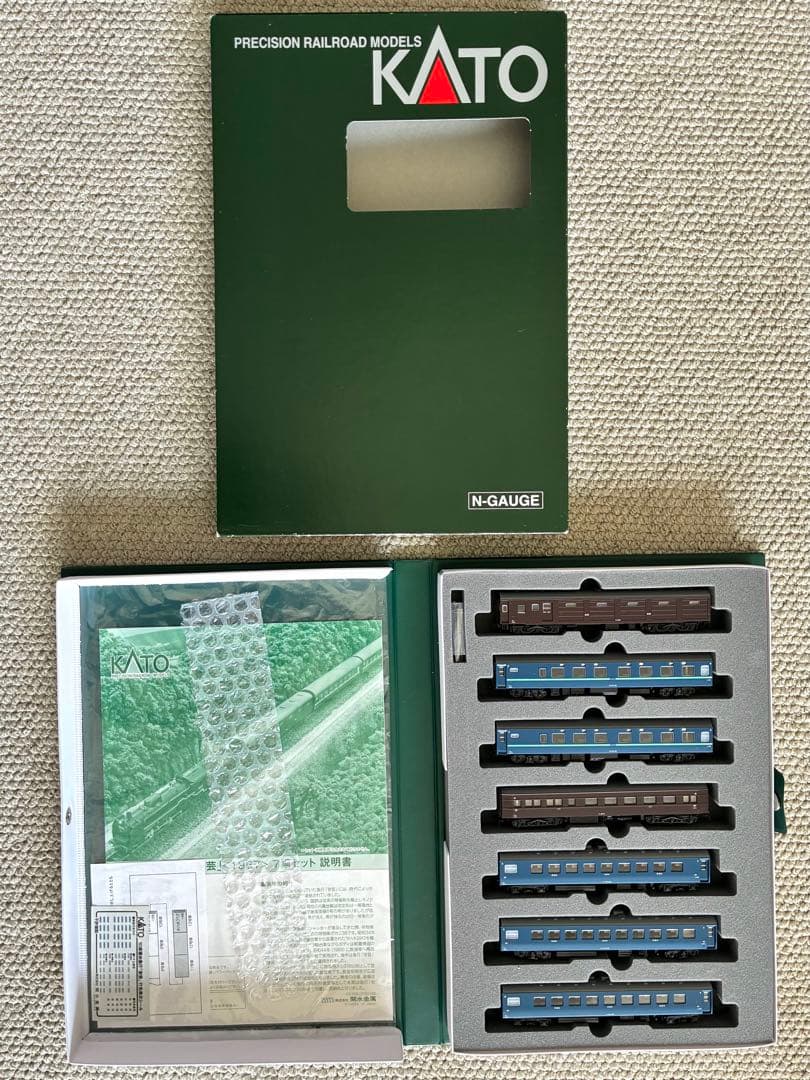 Nゲージ　KATO 10系寝台急行「安芸」<1967>７両セット