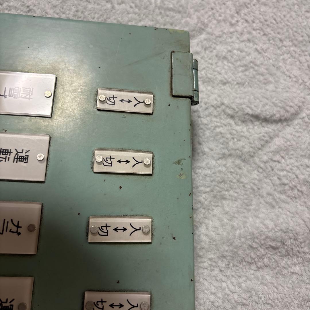 名鉄6000系 6030F 運転台スイッチボックス