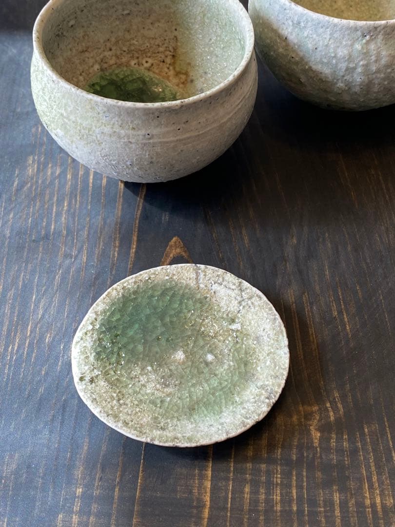 辻村唯 自然釉 豆皿 小皿 作家もの プレート - メルカリ