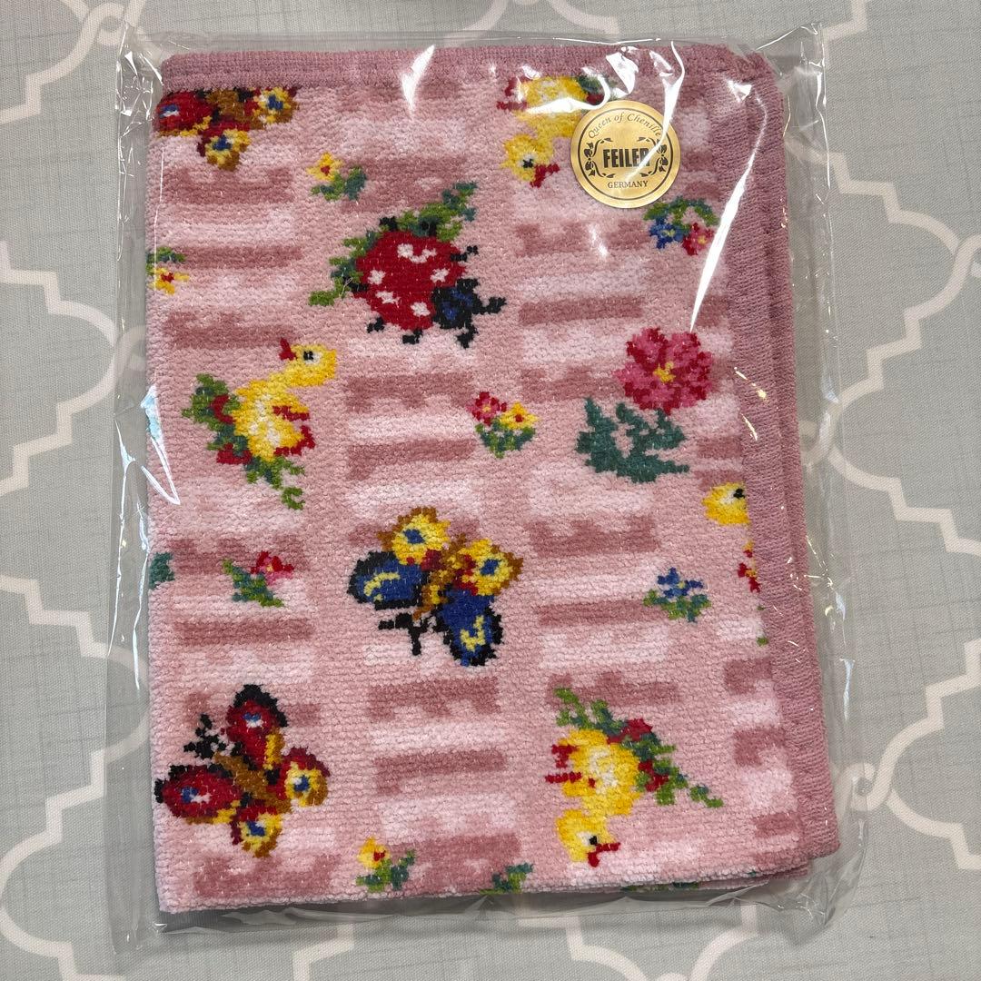 1/5までの出品□未使用☆フェイラー クラウディ ラブマター ゲストタオル