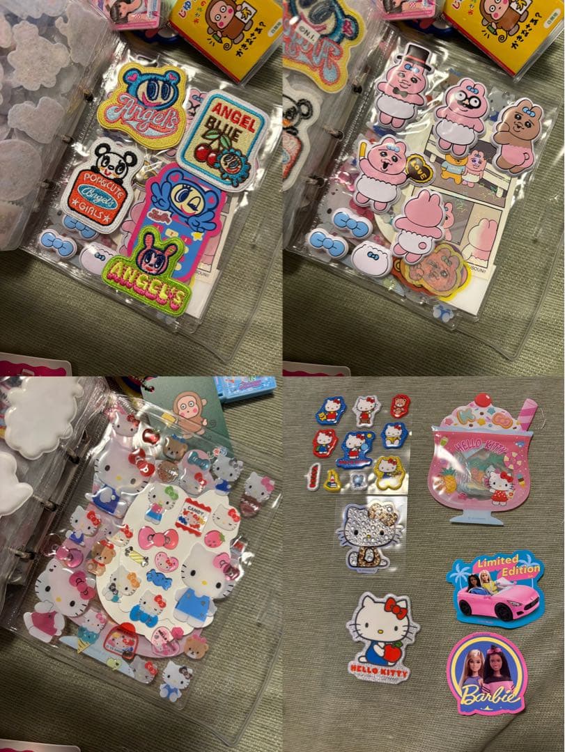 シール帳完成品　3冊セット　ボンボンシール　平成　サンリオ　ディズニー