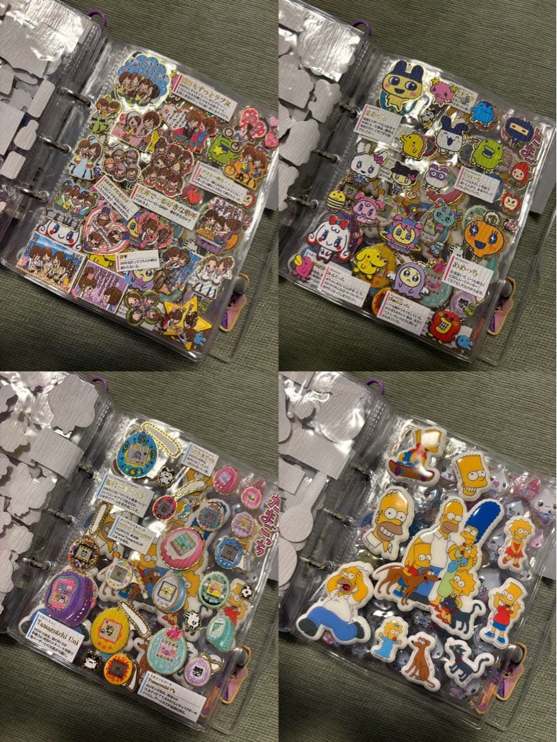 シール帳完成品　3冊セット　ボンボンシール　平成　サンリオ　ディズニー