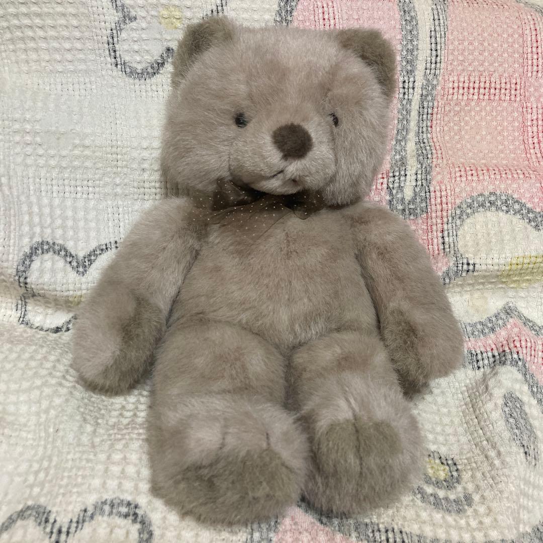 吉徳　昭和レトロ　クマ　ぬいぐるみ　中古品