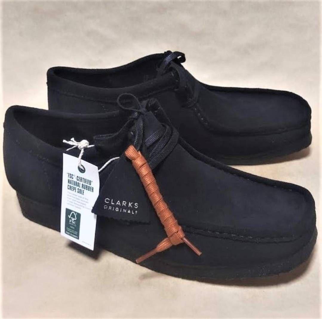 Clarks ブラック Wallabee 28.5cm クラークス ワラビー