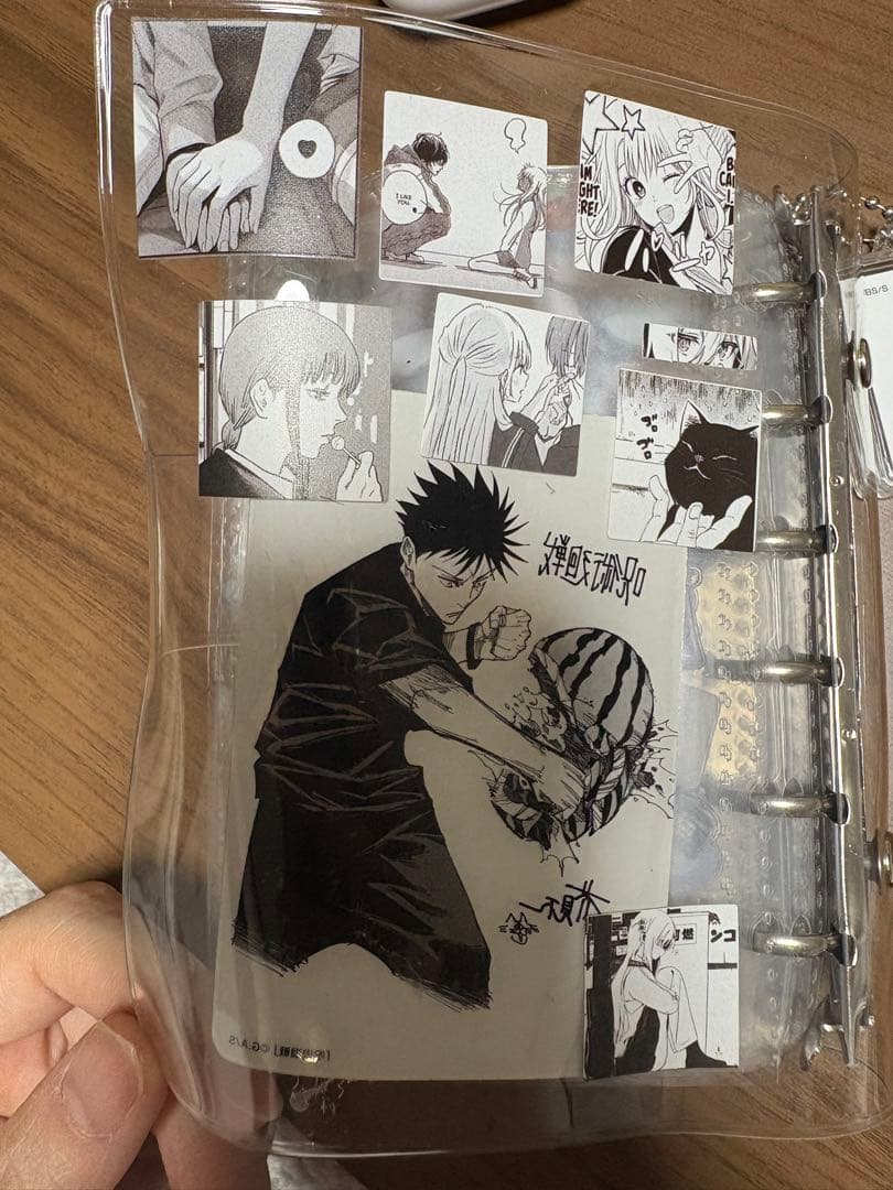 シール帳 完成品