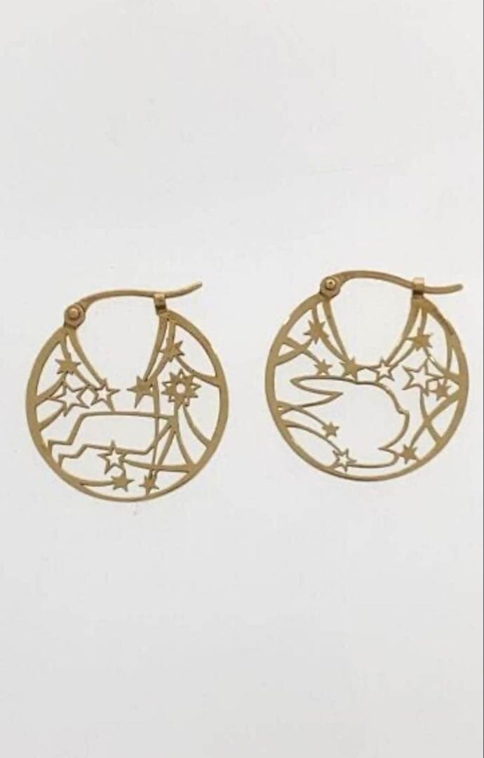 ♭セーラームーン　スタージュエリー×セーラームーン　コラボ　ピアス　レディース