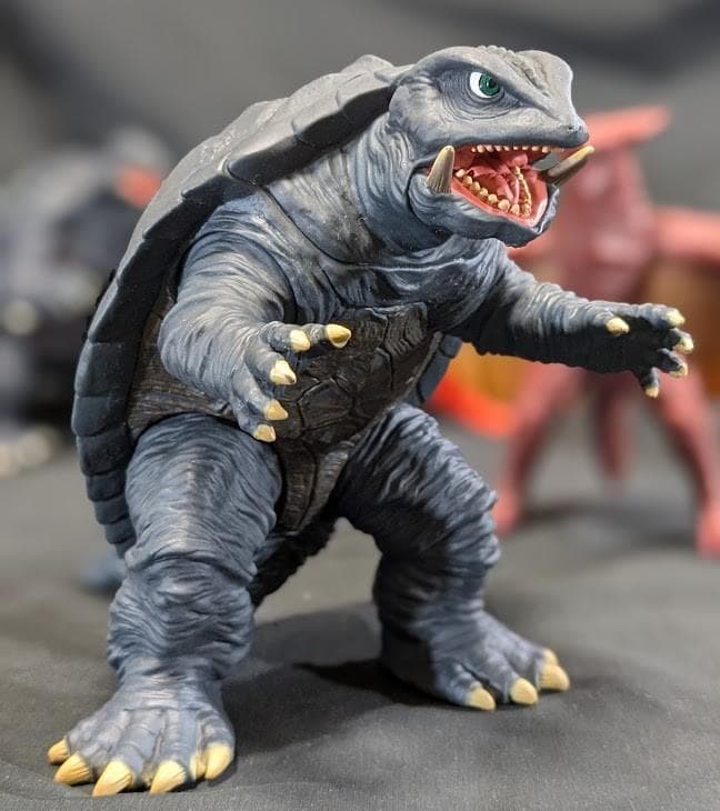 【gjgj】平成ガメラ＆ギャオス＆イリス（バンダイ）４体セット