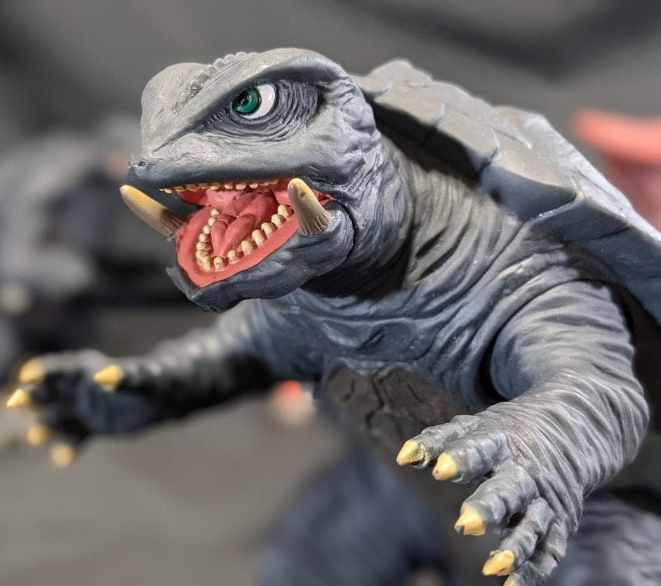 【gjgj】平成ガメラ＆ギャオス＆イリス（バンダイ）４体セット