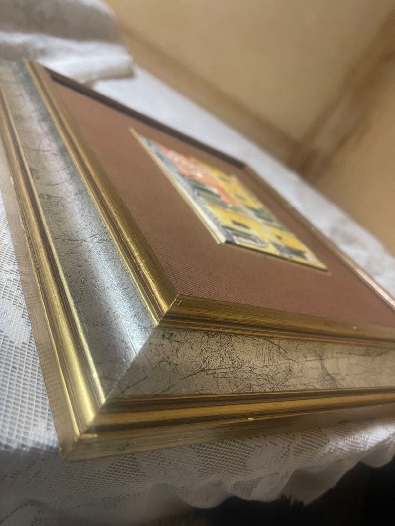 アンティーク 立体絵画・Le vie d Italia イタリア製