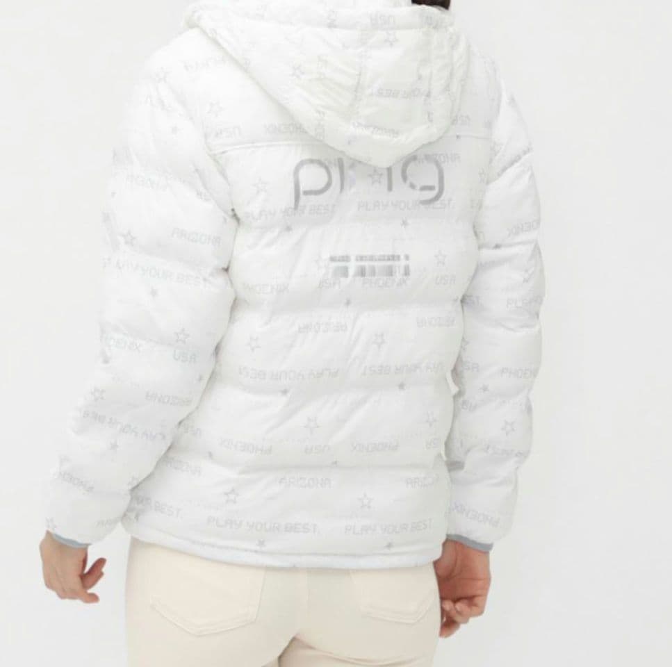 新品Pingレディース中綿保温防寒フルジップブルゾンゴルフアウタージャケットL