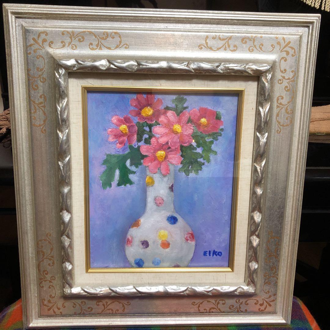 花 （油絵）作:Eiko