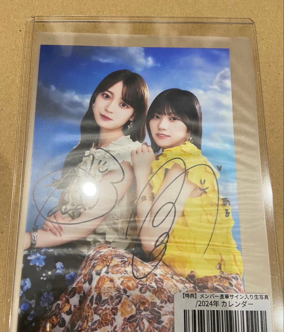 超レア】乃木坂46 阪口珠美,中西アルノ,直筆サイン入り写真