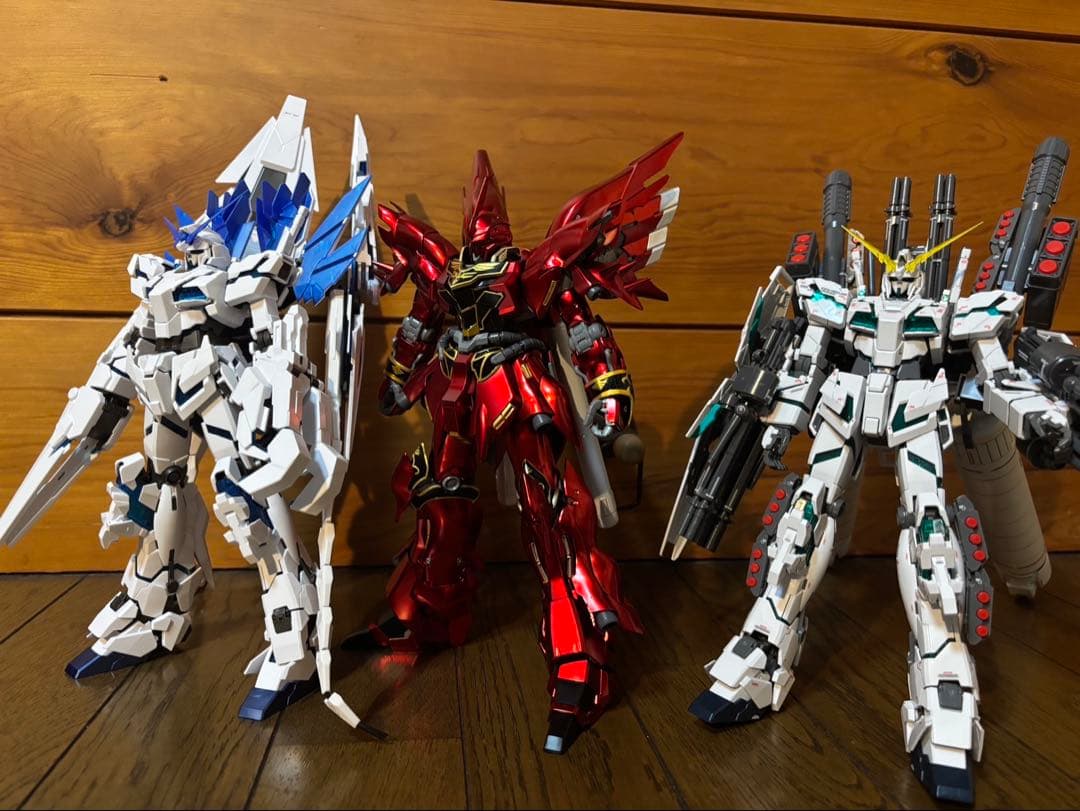MG ペルフェクティビリティ　フルアーマーユニコーン　シナンジュ　チタニウム MG 1/100 ガンダムベース限定 ユニコーンガンダム ペルフェクティ