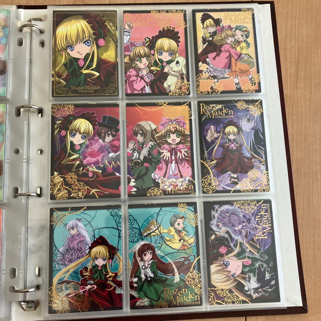 ローゼンメイデン2期& オーベルテューレ　トレカノーマルコンプ　カードファイル付