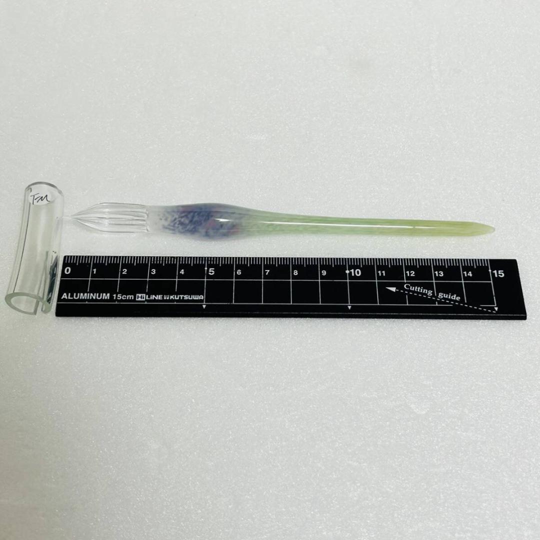 aun ガラスペン 中細(FM)【クロードモネ睡蓮】大原美術館×うさぎや