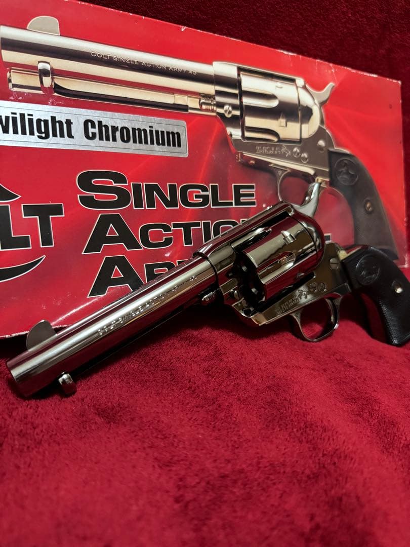 タナカワークス SAA シングルアクションアーミートワイライトクローム