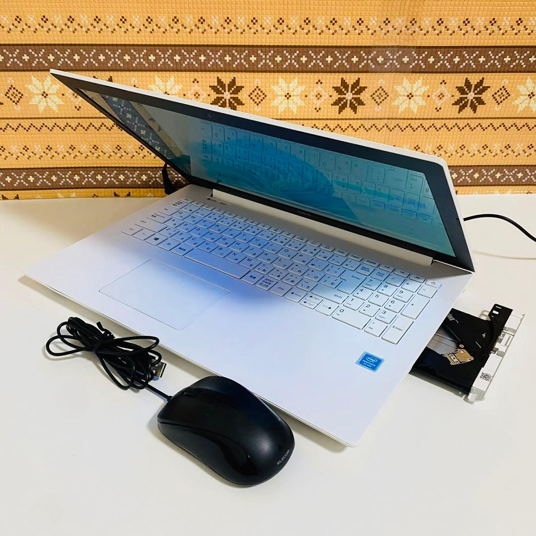 Y92 NECノートパソコンSSDメモリ8G高速 Windows11オフィス付き - メルカリ