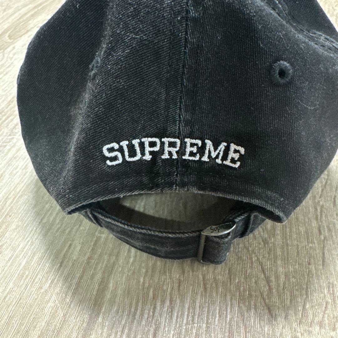 Supreme Sロゴ ブラックキャップ - メルカリ