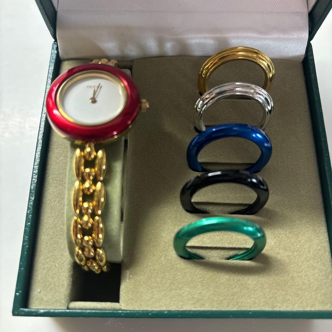 箱付き】GUCCI チェンジベゼル