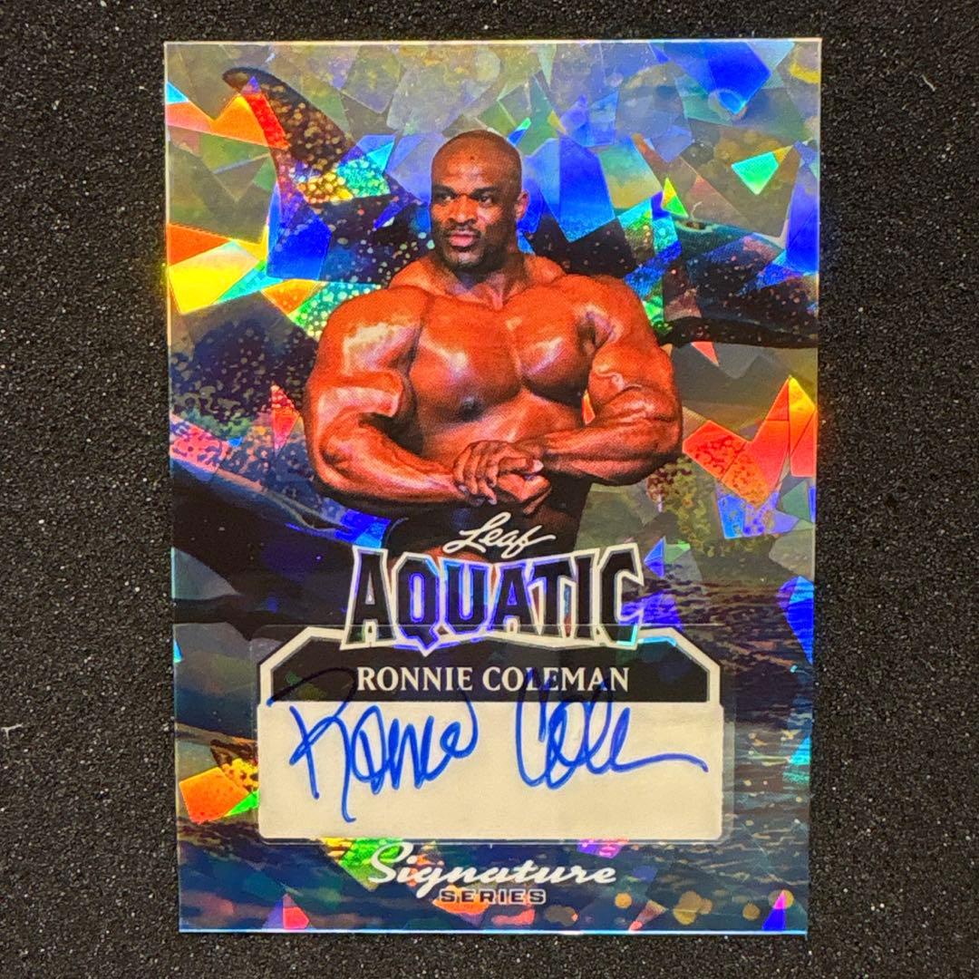 1/1】 Leaf 2025 ロニー・コールマン 直筆サイン Aquatic - メルカリ