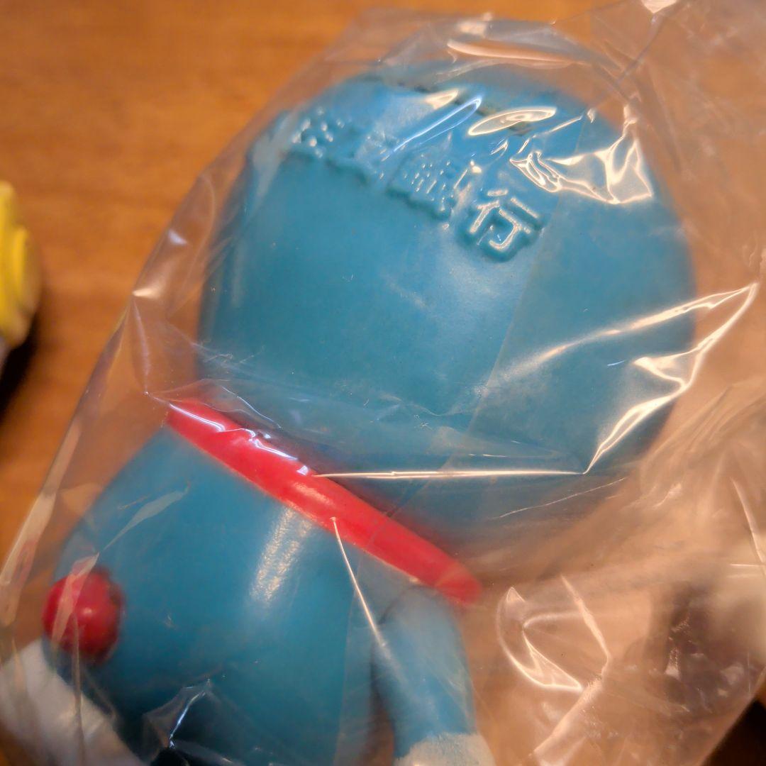 ソフビドラえもん、パーマン、ドラえもん他4体キャラクター貯金箱