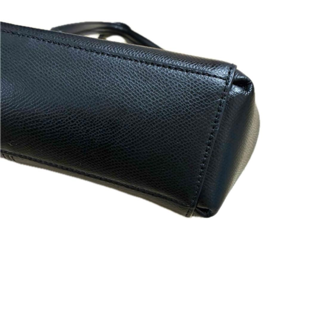 COACH（コーチ）2WAYハンドバッグ ショルダーバッグ 斜掛け レザー 黒