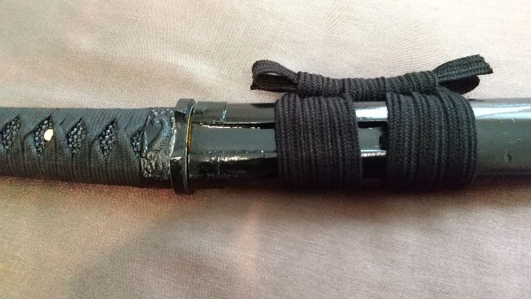 【小柄櫃あり】軽量アルミ刀身 模造刀 模擬刀 喰出鍔 模擬刀 sword 舞踊刀