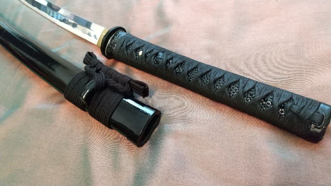 【小柄櫃あり】軽量アルミ刀身 模造刀 模擬刀 喰出鍔 模擬刀 sword 舞踊刀