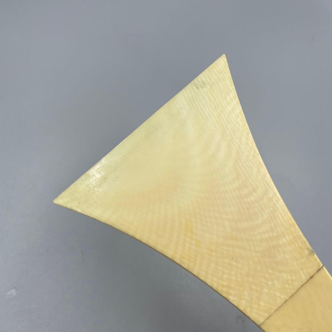 239ヴィンテージ 天然素材 三味線バチ 重さ約110g