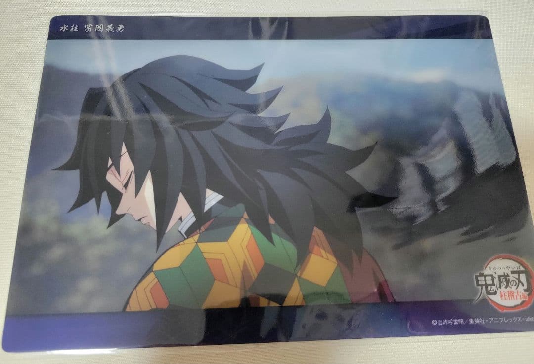 鬼滅の刃　冨岡義勇 WEBSHOPくじ　ビッグクリアカード 　義勇　セット　9枚