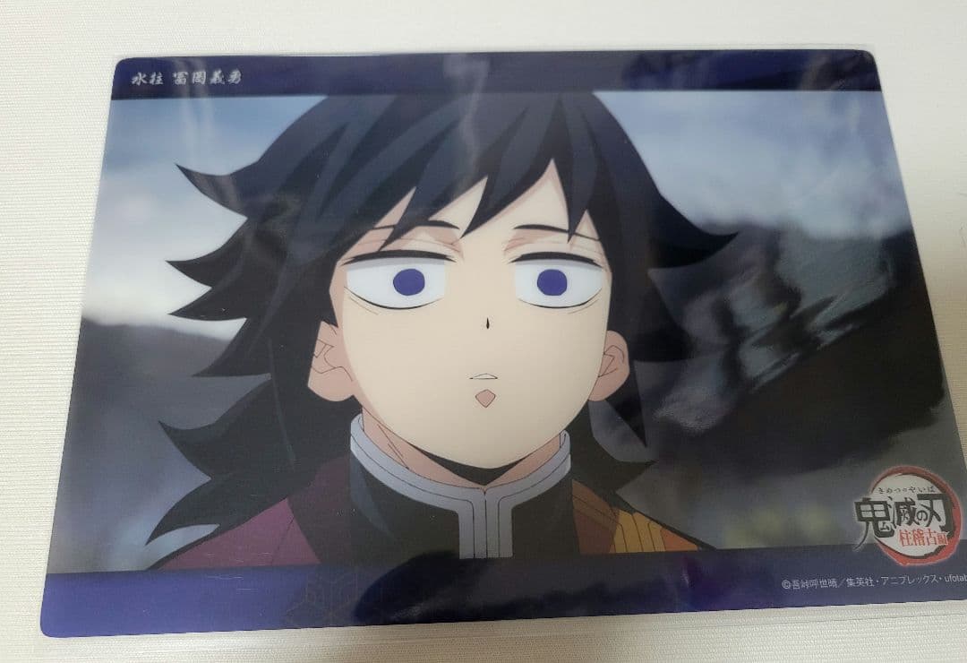 鬼滅の刃　冨岡義勇 WEBSHOPくじ　ビッグクリアカード 　義勇　セット　9枚