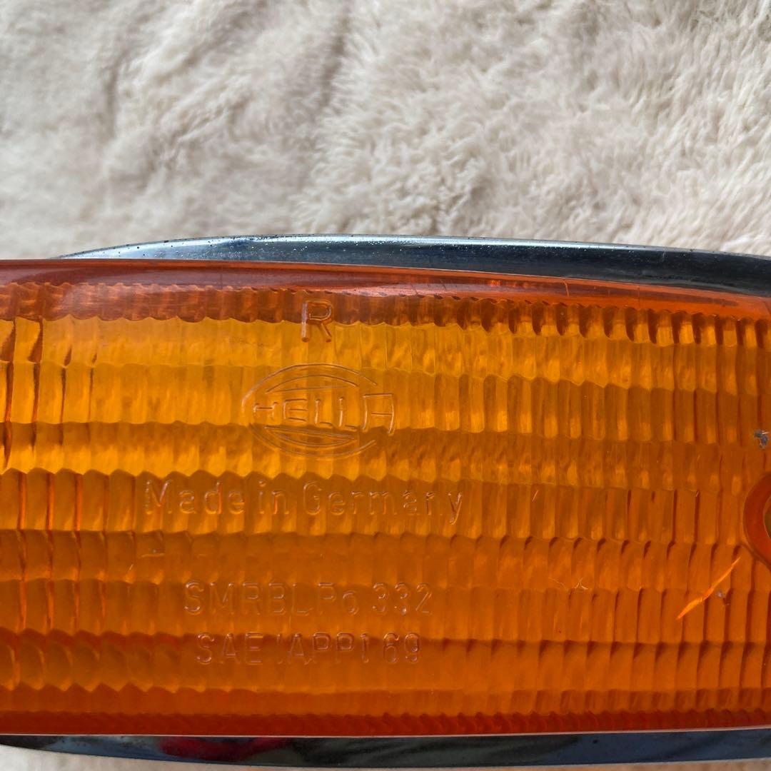 以前所有してました最終1974年カルマンギアのウインカーレンズ右側です