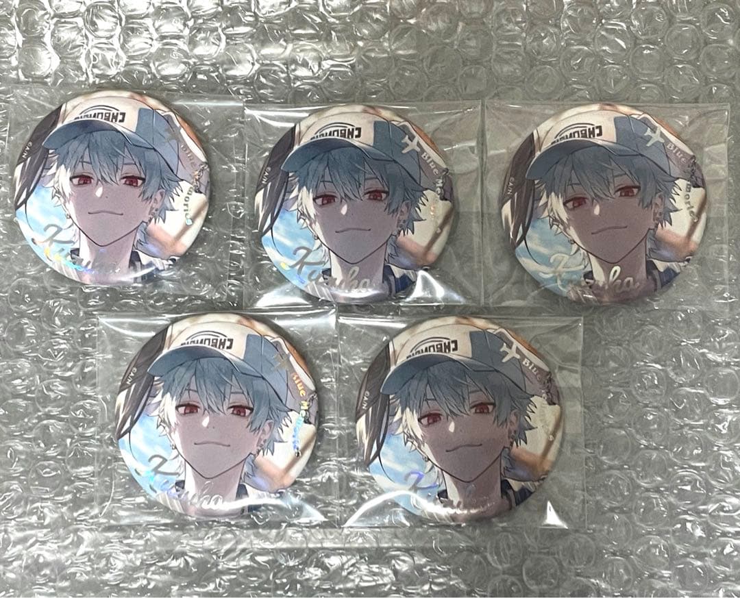 ChroNoiR Blue Memories ランダムオーロラ缶バッチ 葛葉 ChroNoiR Blue