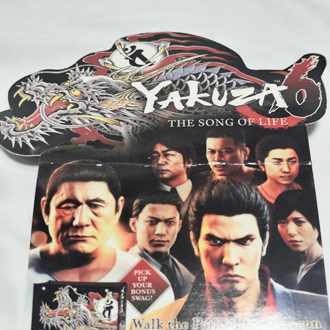 【E3グッズ】海外ゲームイベント｜※折り目あり｜マリオ×十三機兵防衛圏×龍が如く