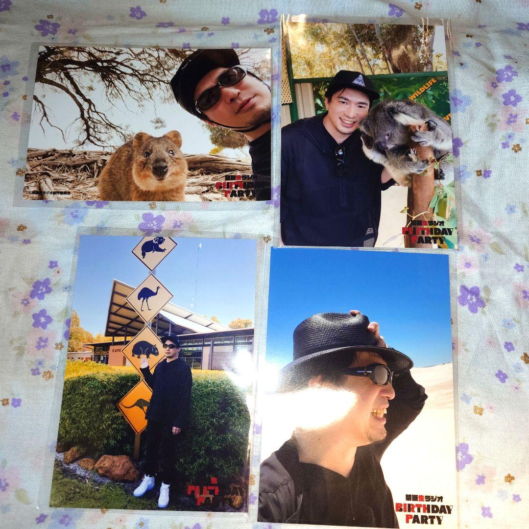 禁断生ラジオ　in PERTH　アクリルスタンド　ブロマイド25枚　缶バッジ